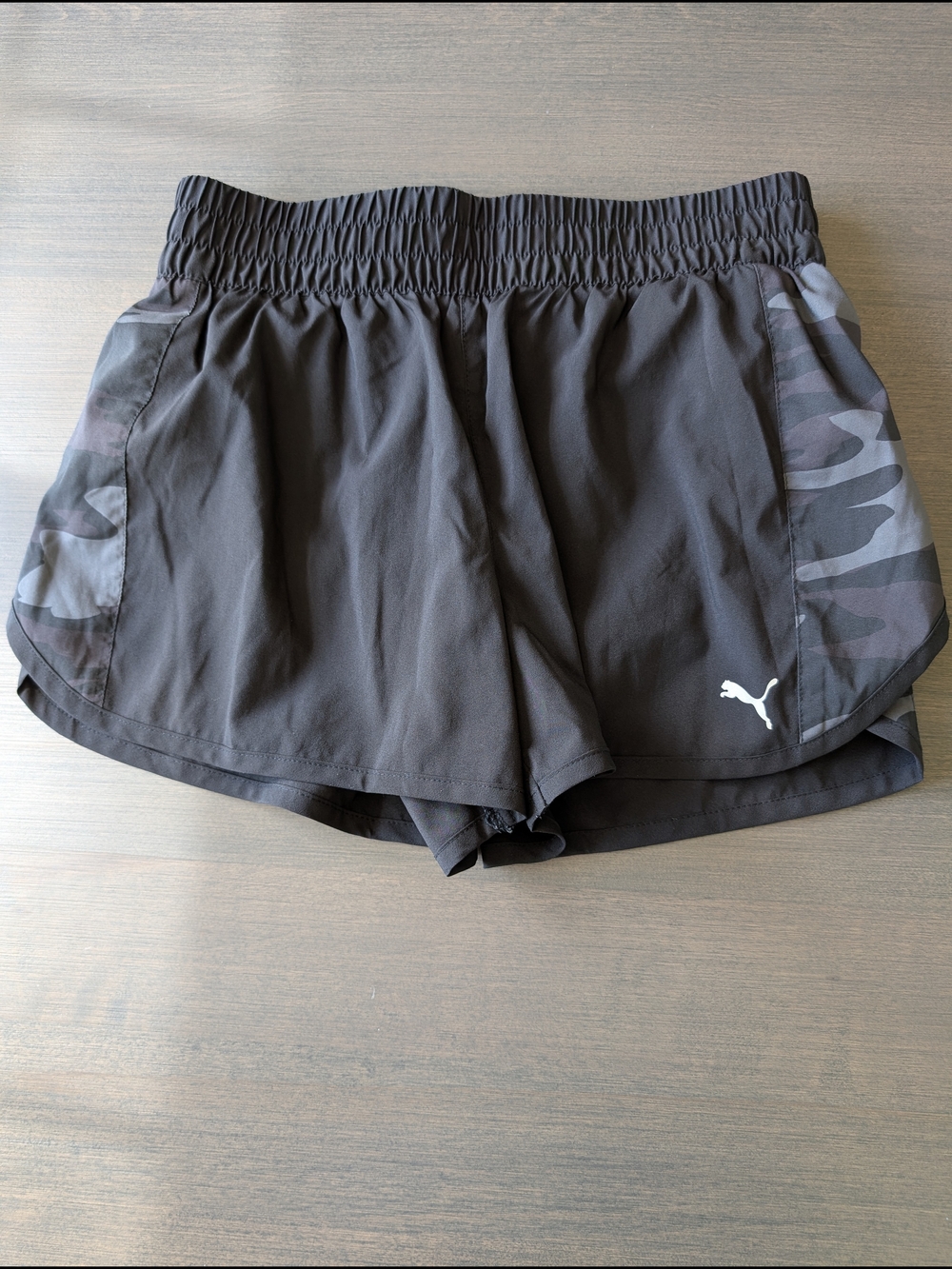 Puma Women's Drycell Running Shorts with Camo